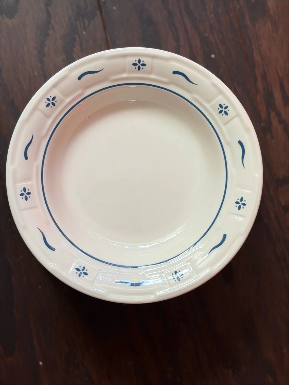 Longaberger woven traditions dinner plates